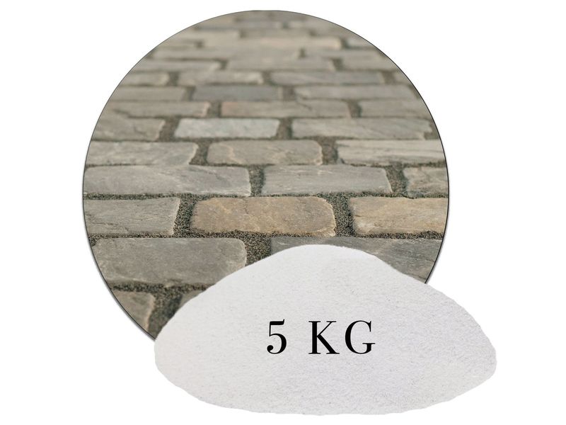 5 kg Naturweiß Fugensand 5 kg Naturweiß Fugensand