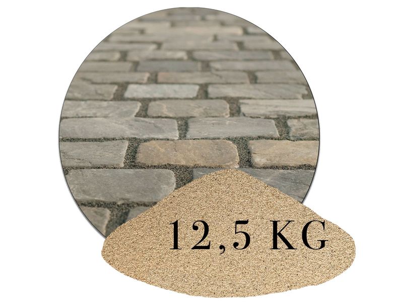 12,5 KG Fugensand Naturbeige 12,5 KG Fugensand Naturbeige