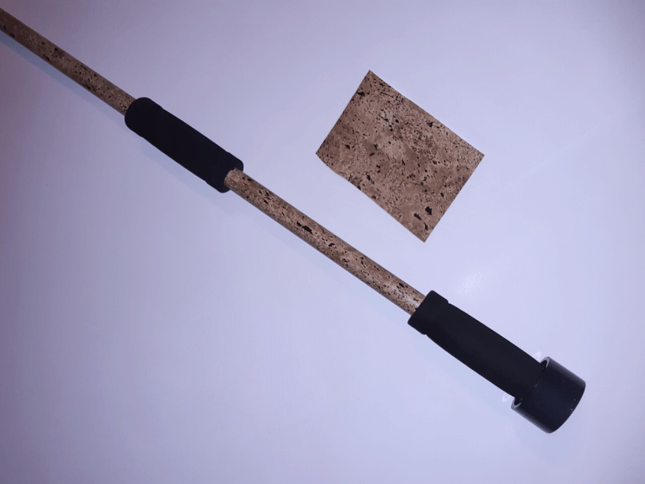 Blasrohr ca. 1,20 m mit 16 mm Innendurchmesser -
"Kork Designfolie"