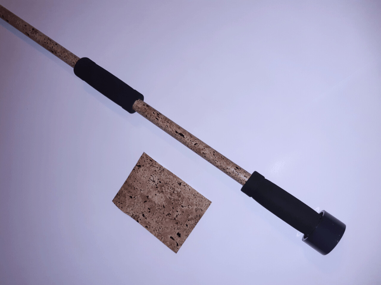 Blasrohr ca. 1,60 m mit 16 mm Innendurchmesser -
"Kork Designfolie"