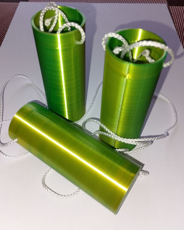 Pfeilköcher KURZ - (Gelb/Grün)