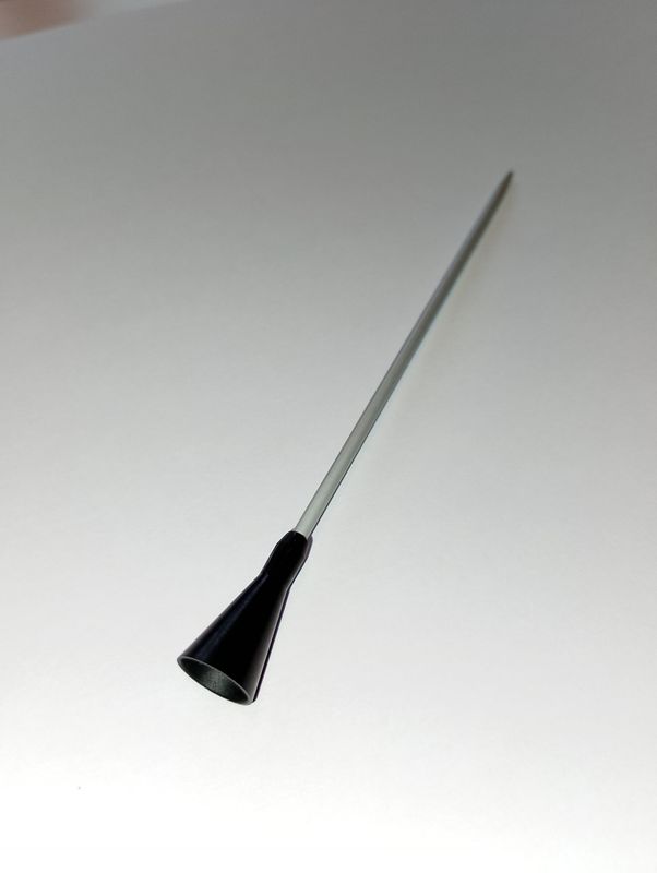 Nadelpfeile Kaliber .40, für Blasrohre mit 10 mm Innendurchmesser - SCHWARZ (10er Pack)