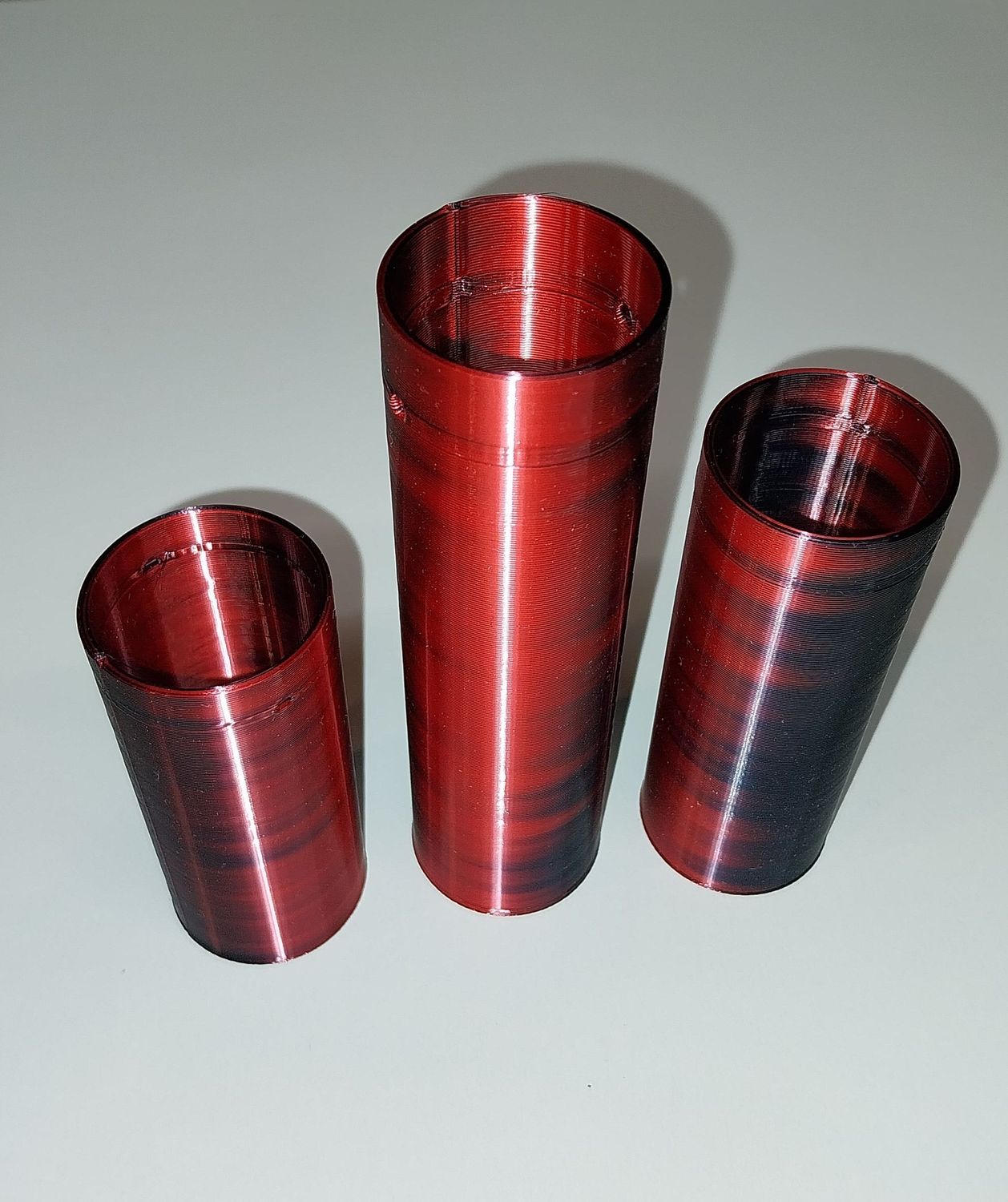 Pfeilköcher MITTEL -   (Rot/Schwarz)