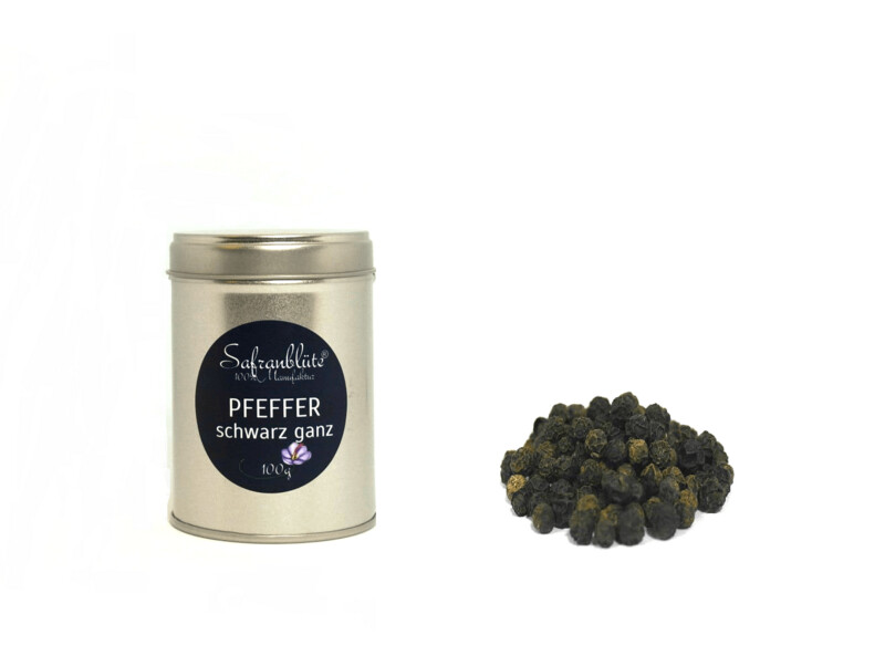 Pfeffer schwarz ganz 100g Pfeffer schwarz ganz 100g
