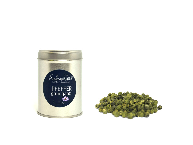 Pfeffer grün ganz 65g Pfeffer grün ganz 65g