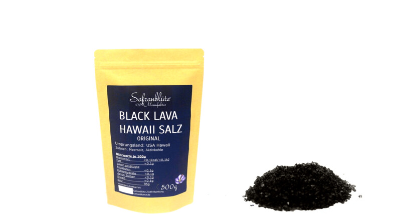 Black Lava Salz 500g Black Lava Salz 500g