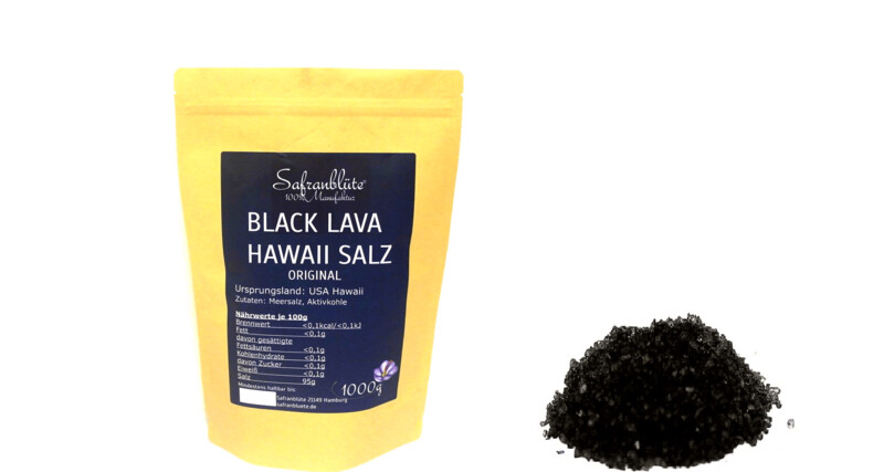 Black Lava Salz 1000g Black Lava Salz 1000g