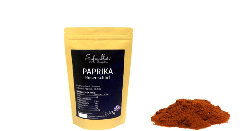 Paprika Rosenscharf 500g Paprika Rosenscharf 500g