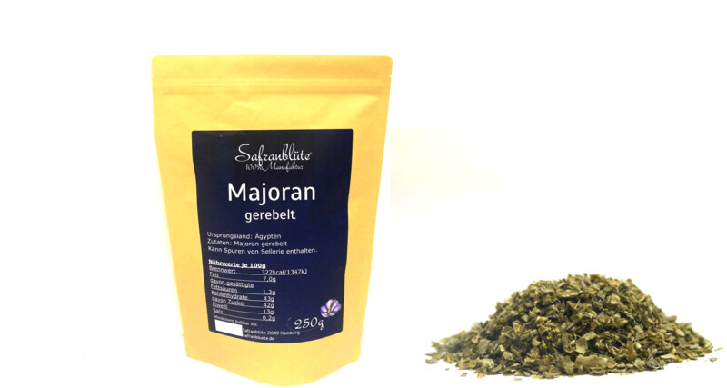 Majoran gerebelt 250g Majoran gerebelt 250g