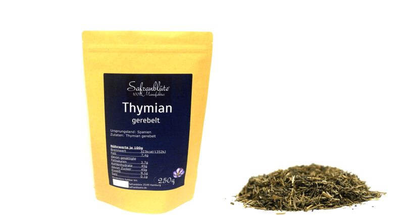 Thymian gerebelt 250g Thymian gerebelt 250g
