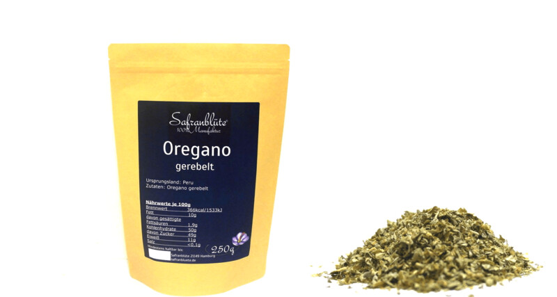 Oregano gerebelt 250g Oregano gerebelt 250g