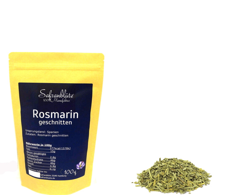 Rosmarin geschnitten 100g Rosmarin geschnitten 100g