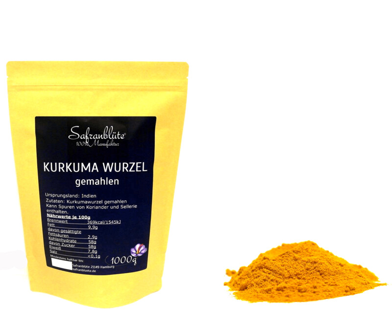 Kurkuma gemahlen 1000g Kurkuma gemahlen 1000g