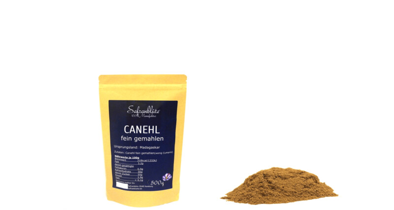 Canehl fein gemahlen 500g