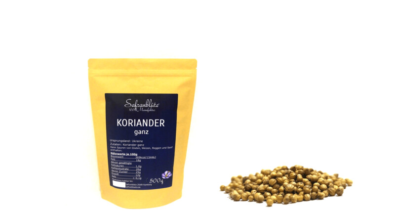 Koriander ganz 500g Koriander ganz 500g