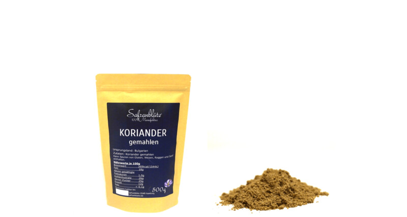 Koriander gemahlen 500g Koriander gemahlen 500g