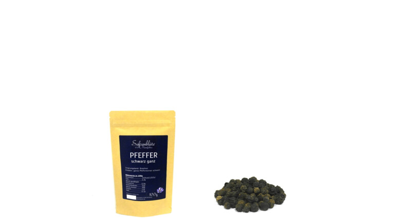 Pfeffer schwarz ganz 100g Pfeffer schwarz ganz 100g