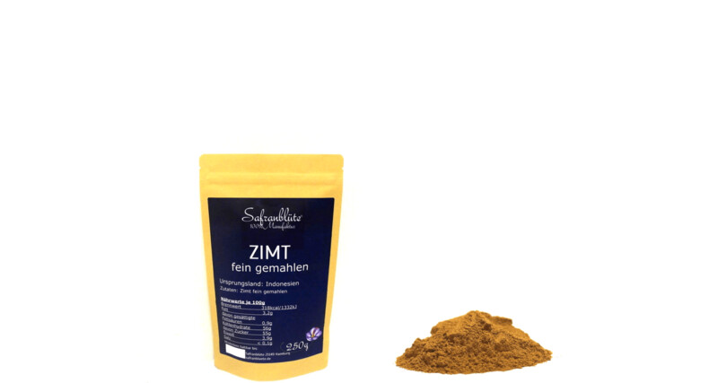 Zimt fein gemahlen 250g Zimt fein gemahlen 250g