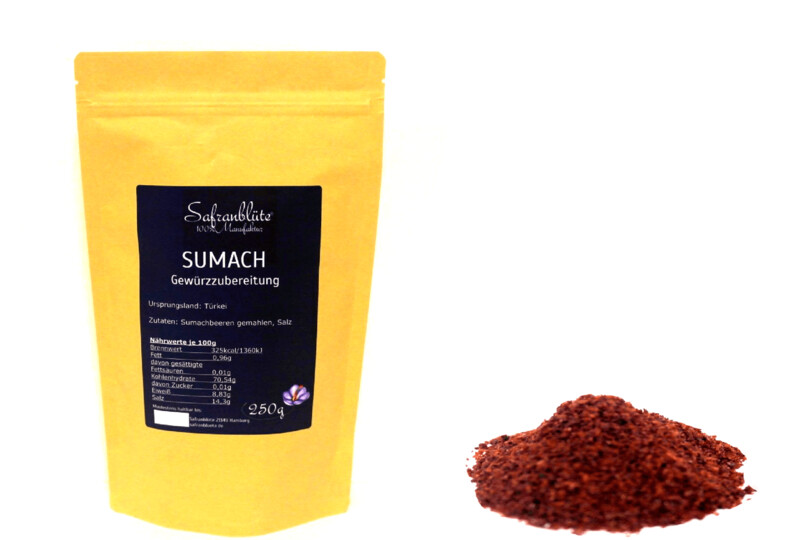 Sumach Gewürzzubereitung 250g Sumach Gewürzzubereitung 250g