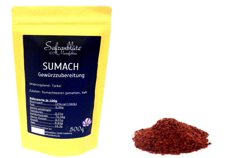 Sumach Gewürzzubereitung 500g Sumach Gewürzzubereitung 500g