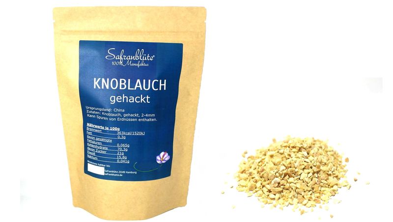Knoblauch gehackt 500g Knoblauch gehackt 500g