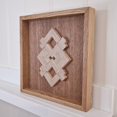 Pattern Plywood Art Design 1