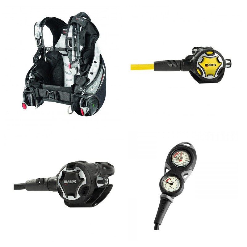 BCD Kaila SLS + Dual 62x + Octopus Dual Adj+ Mission 2