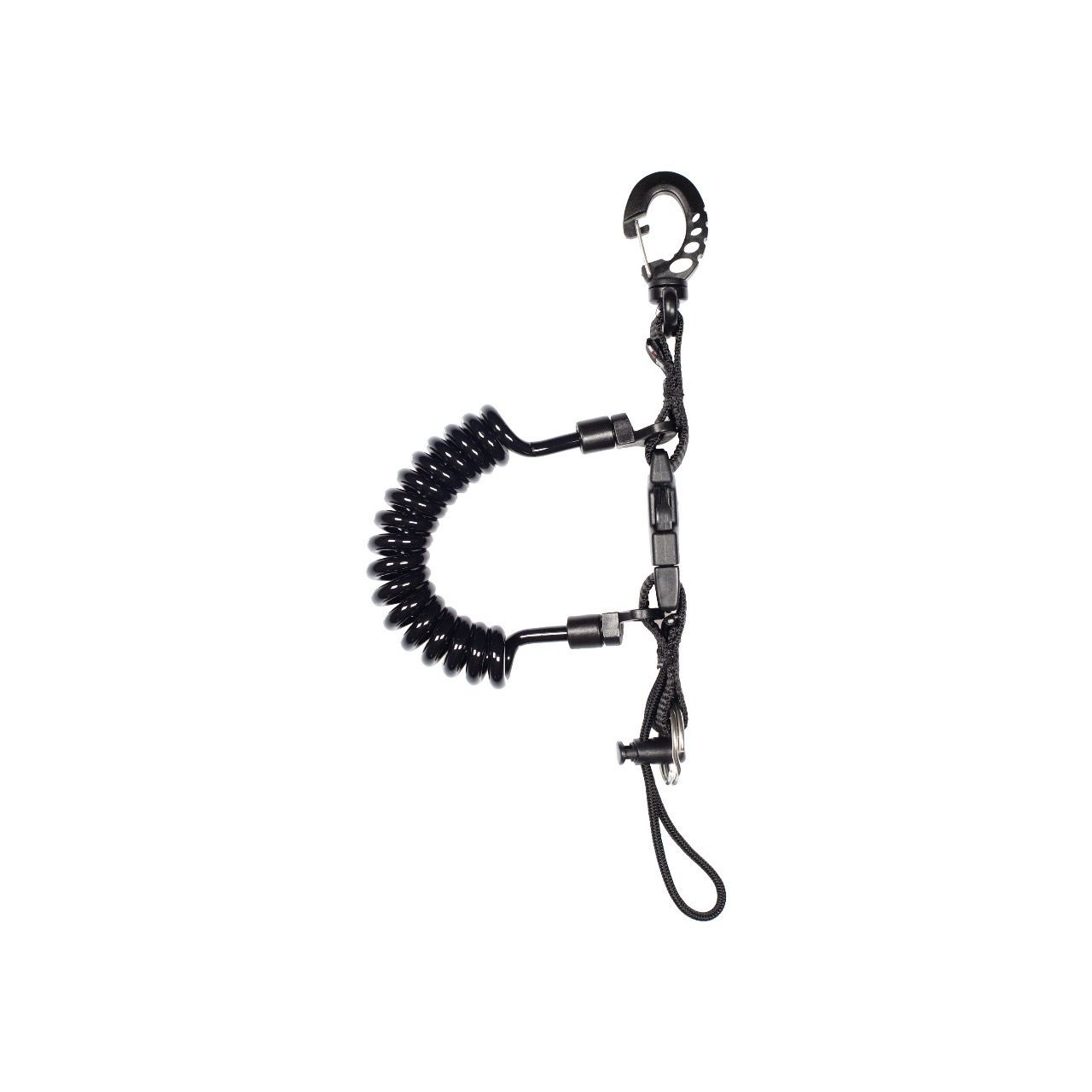 Spiral Lanyard with ring