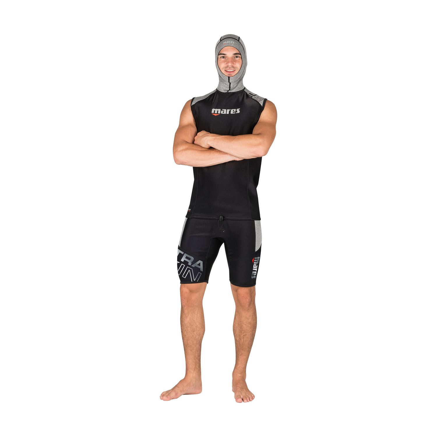 Ultraskin Sleeveless Vest with Hood