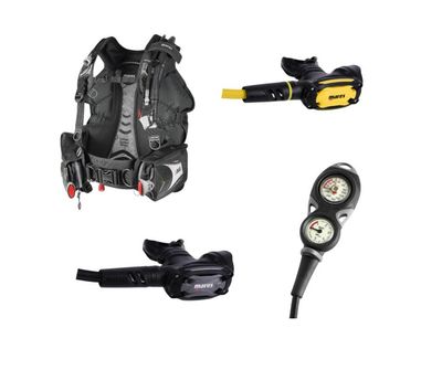BCD Bolst SLS + Regulator SXS 62x + Octopus SXS + Mission 2 Us