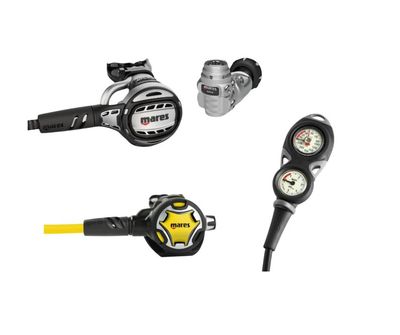 Regulator Atlas 62X + Octopus Dual Adj + Mission 2 Us + Lpi Hose