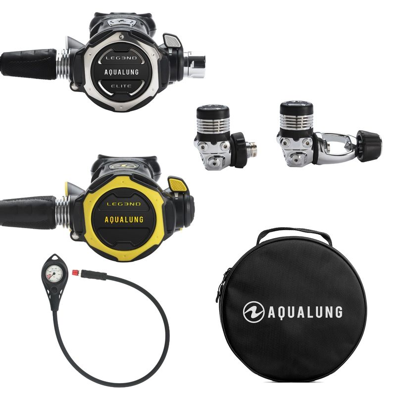 Pack Leg3nd Elite + Octopus + Pressure Gauge + Bag