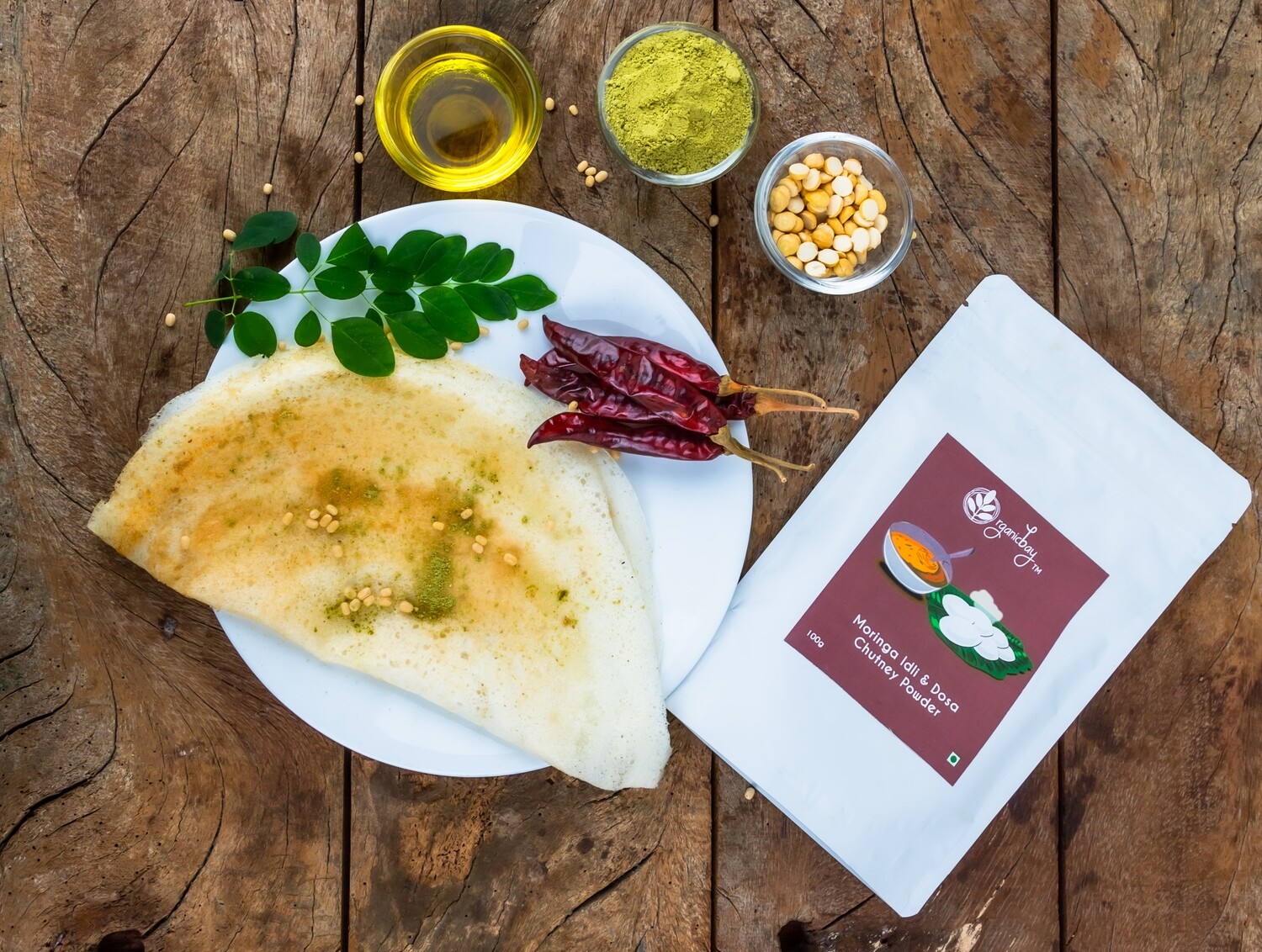 Moringa Idli Dosa Chutney Powder 100 gm