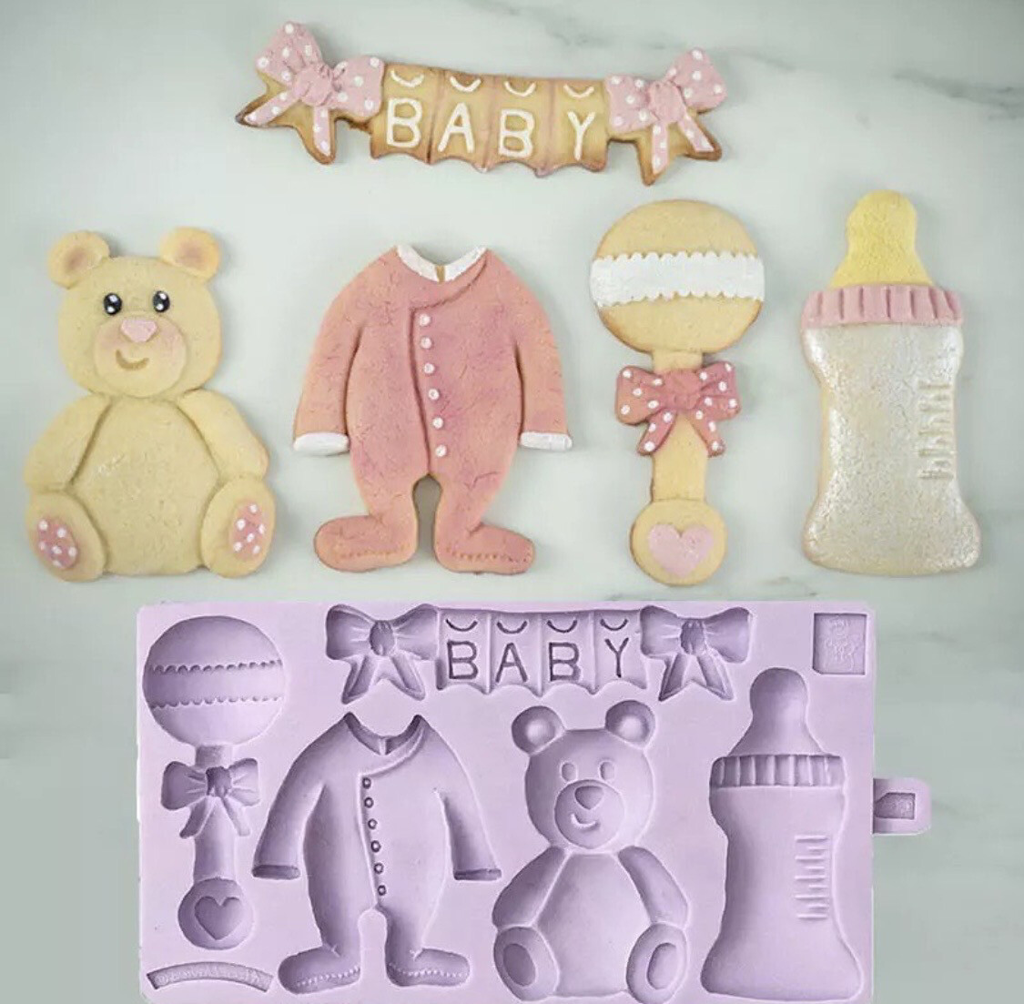 Big Mold , Baby And Bear Mold