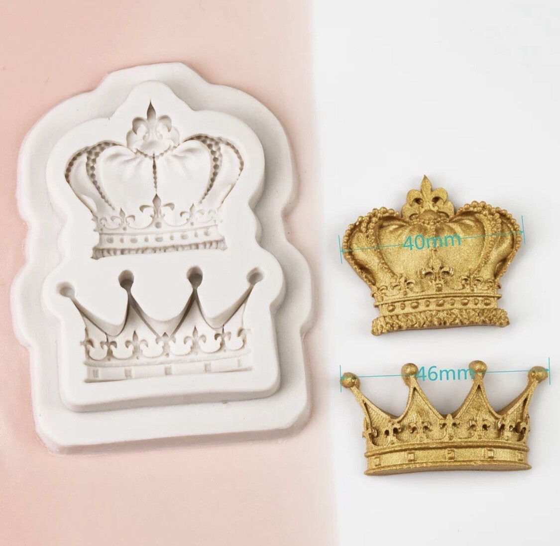 2 Crowns Silicon Mold