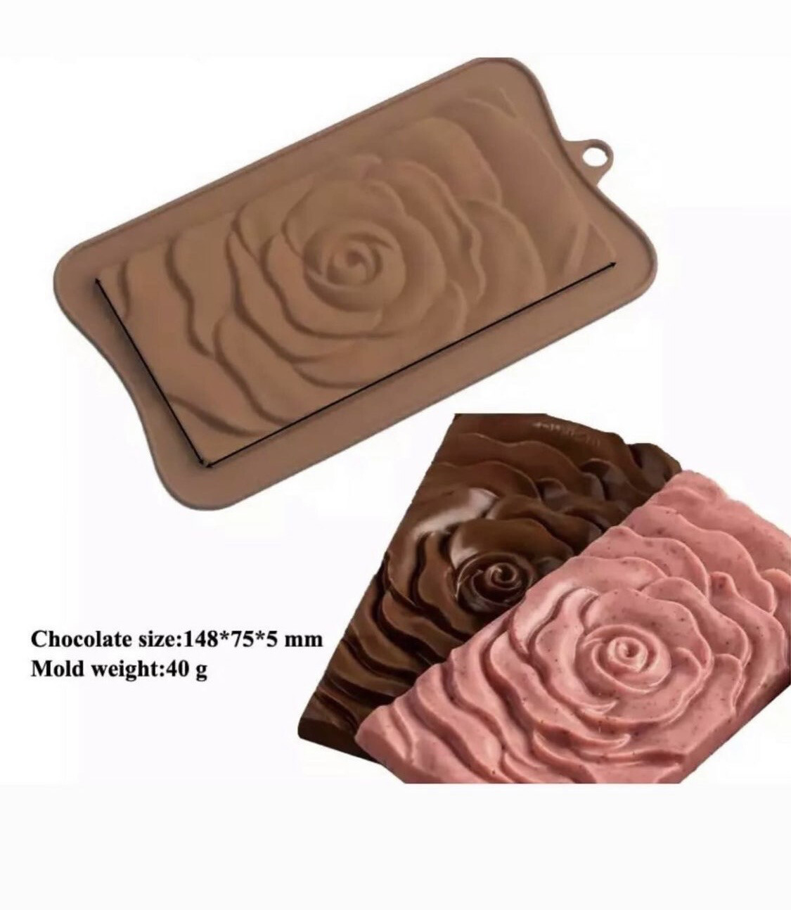 Flower Chocolate Bar