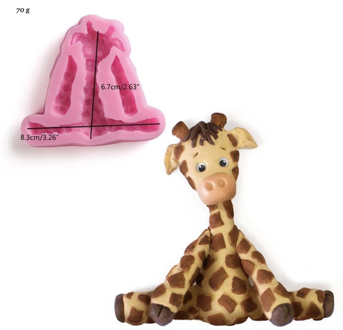 3D Giraffe Mold, Animal Mold