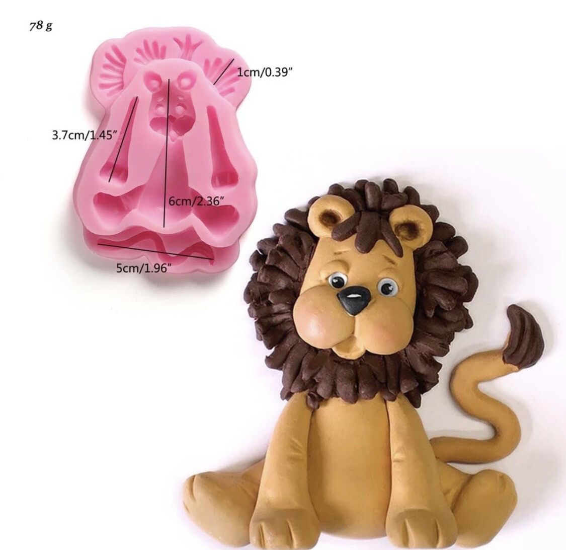 3D Lion Mold