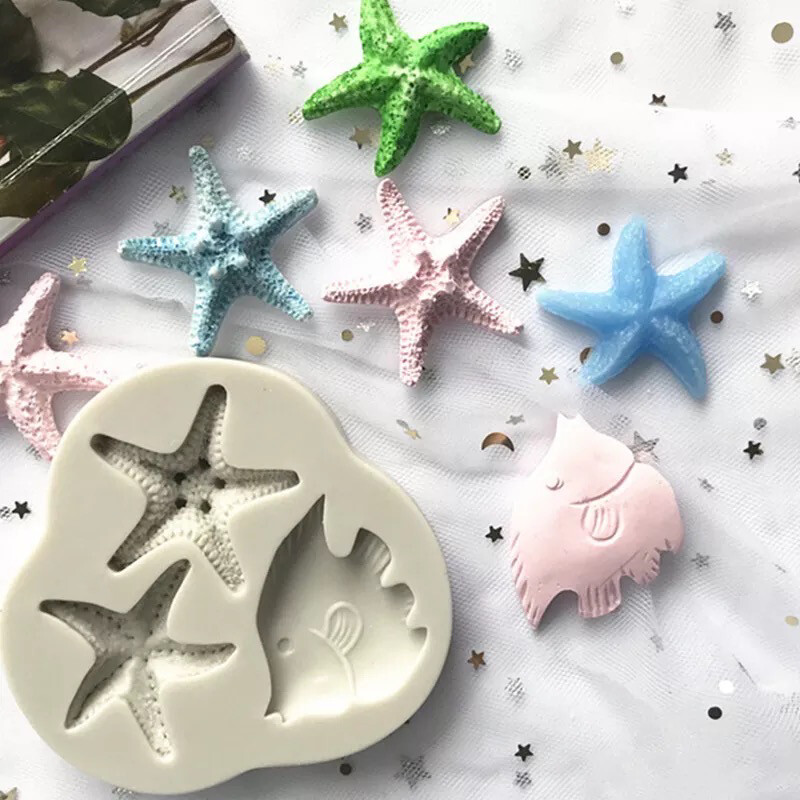 Ocean Starfish Silicone Mold