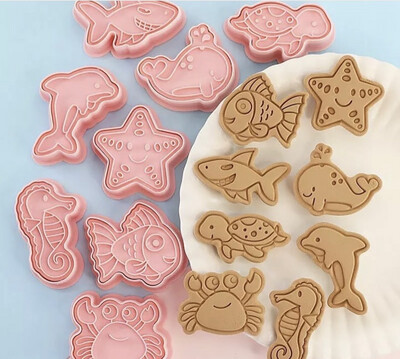 Sea Creatures Cutter Set