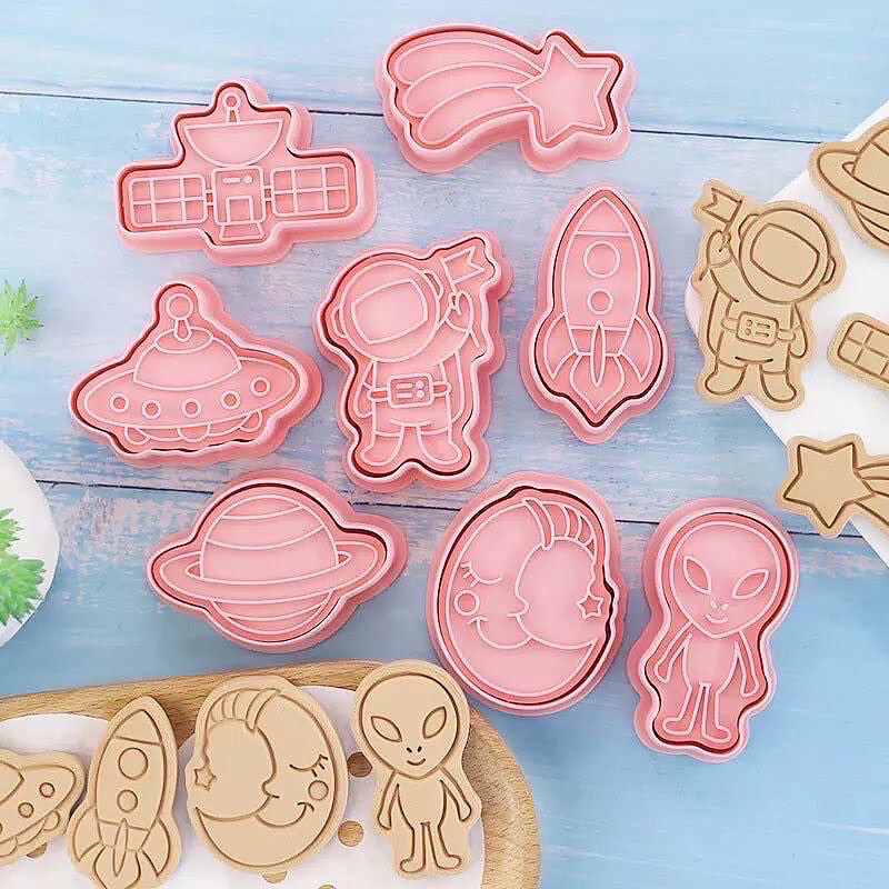 Space Cookie Cutters And Stamps