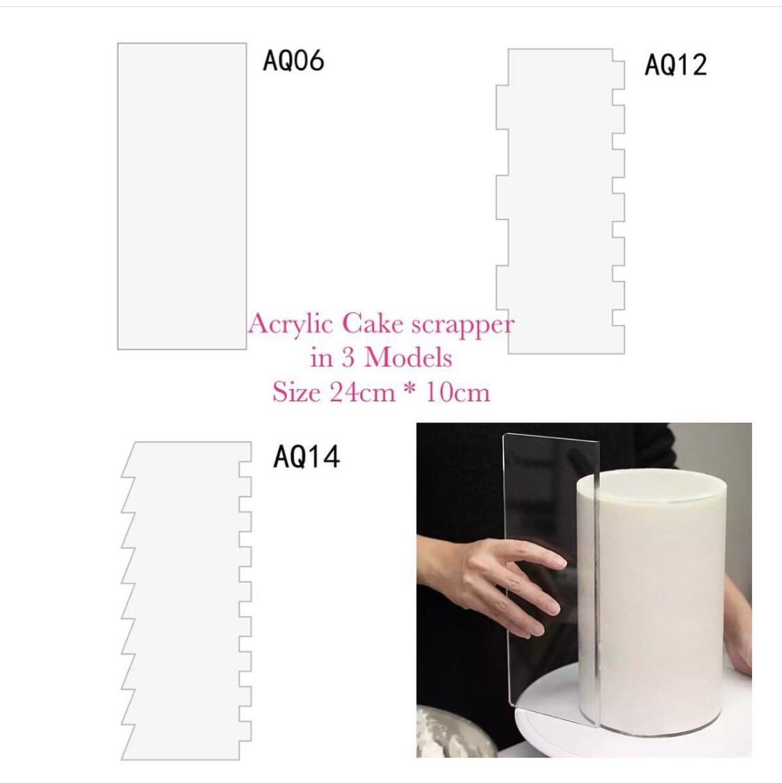Acrylic Cream Scrapper