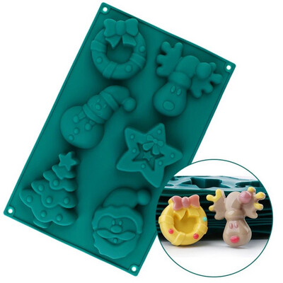 Chocolate Christmas Mold, Soap, Candle Christmas Mold