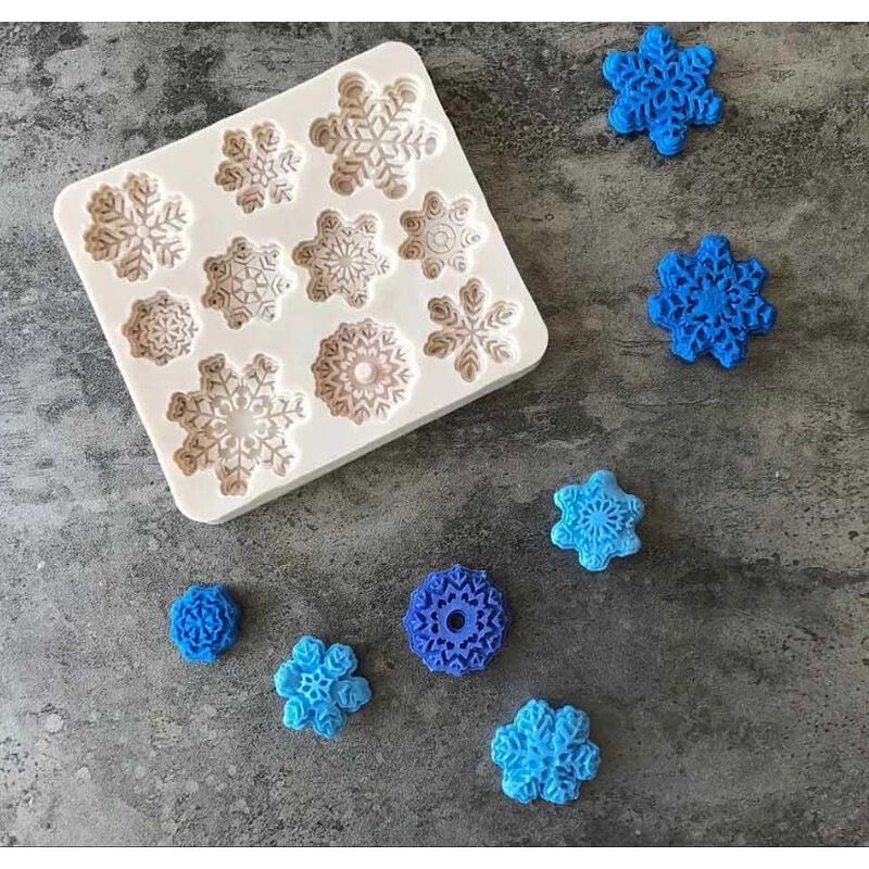 Snowflake Mold, Christmas Mold