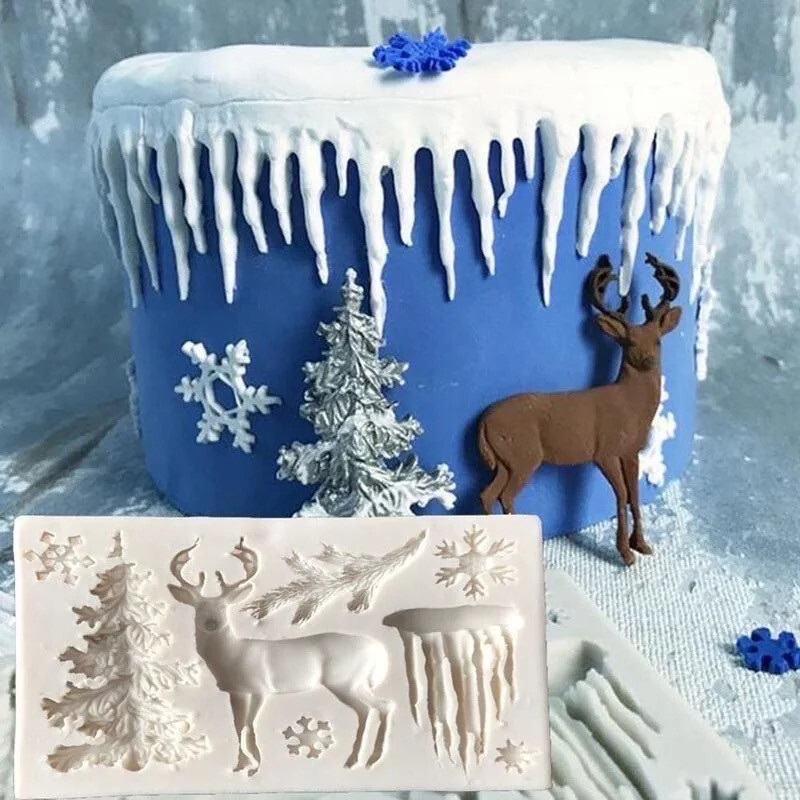 Christmas Deer Mold