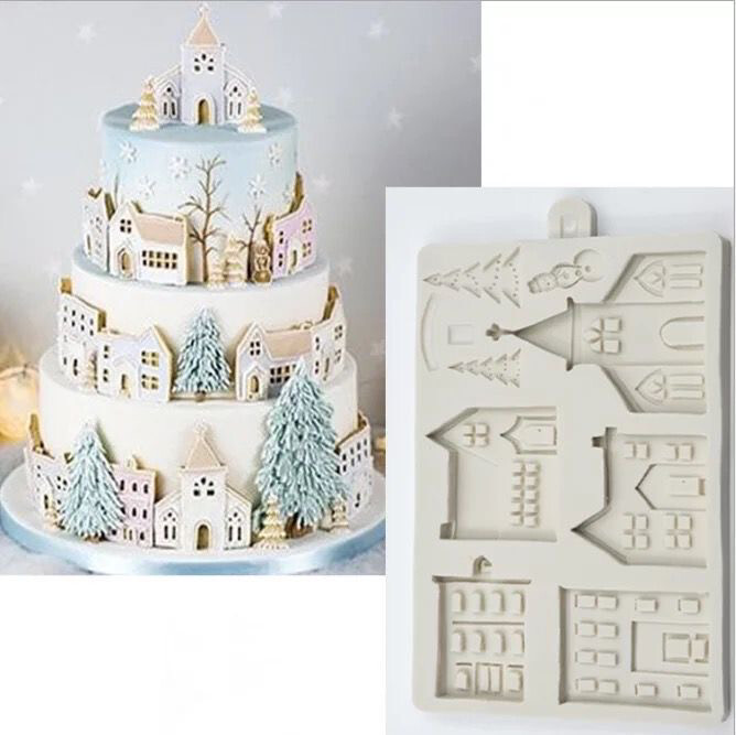 Winter House, Christmas Mold