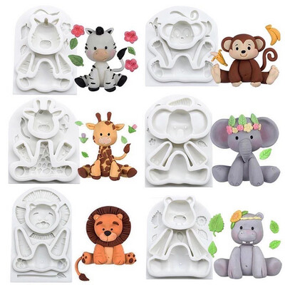 3D Animals Silicone Molds