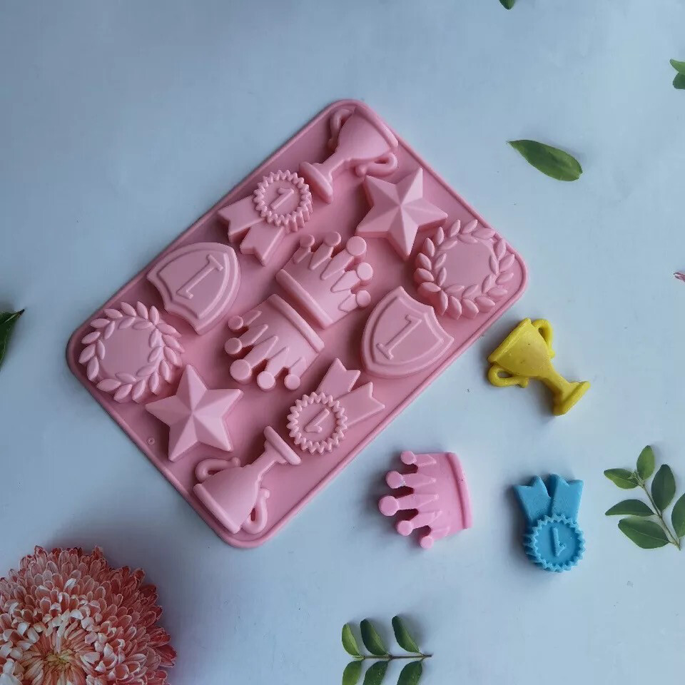 Trophy Crown Silicone Mold