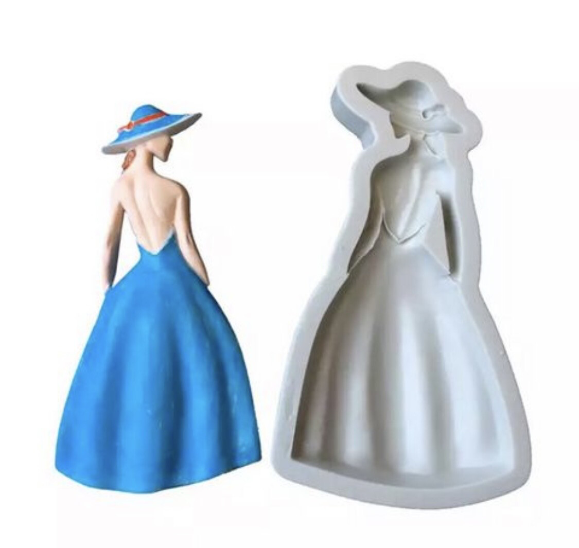 Fashion Lady Woman Silicone Mold