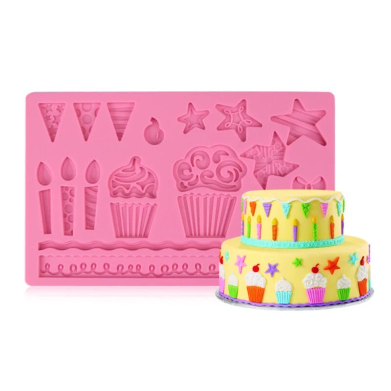 Birthday Silicone Mold